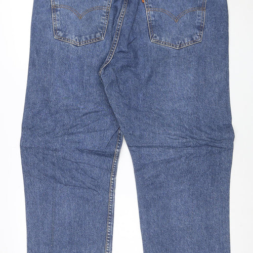 Levi’s 615 Men’s Blue Straight Denim Jeans W42 L34 Classic Style
