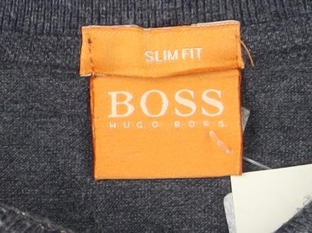 Hugo Boss Men's Blue Slim Fit Cotton Polo Shirt Size L