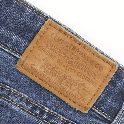 Levi Strauss Women's Blue Denim Skinny Jeans W28 L30