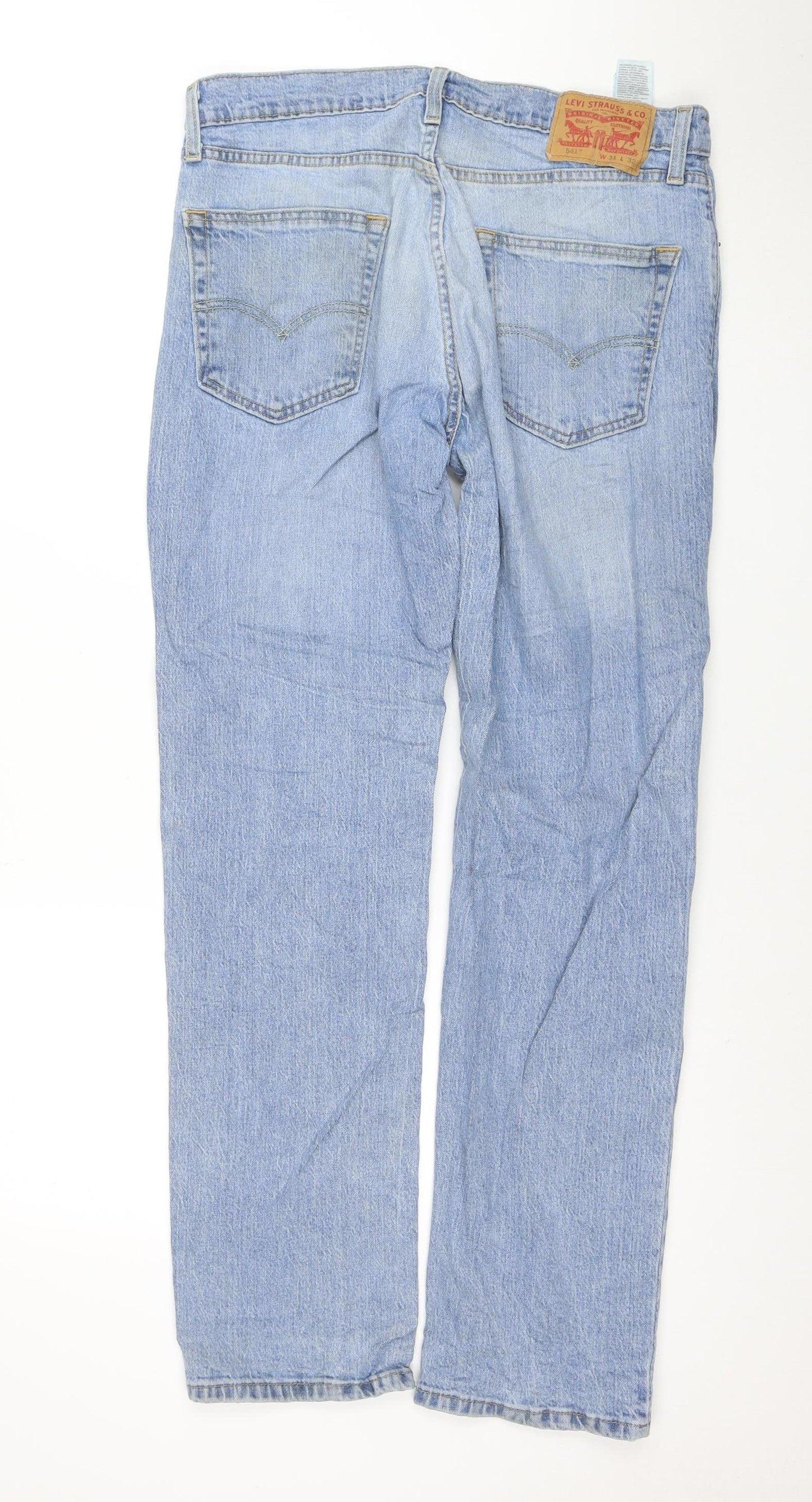 Levi's 541 Men's Light Blue Straight Fit Denim Jeans W31 L32