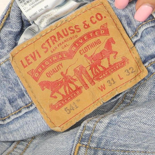 Levi's 541 Men's Light Blue Straight Fit Denim Jeans W31 L32