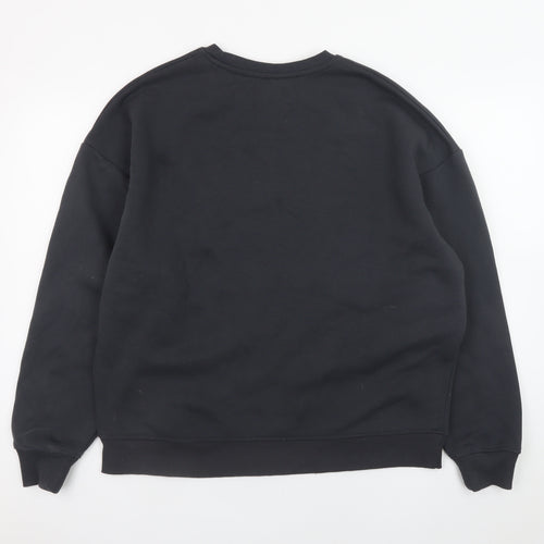 Primark Coca-Cola Black Christmas Sweatshirt Women’s Small 10/12