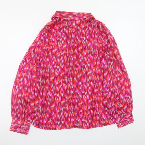 Savida Women's Multicoloured Ruffle Blouse Size 10