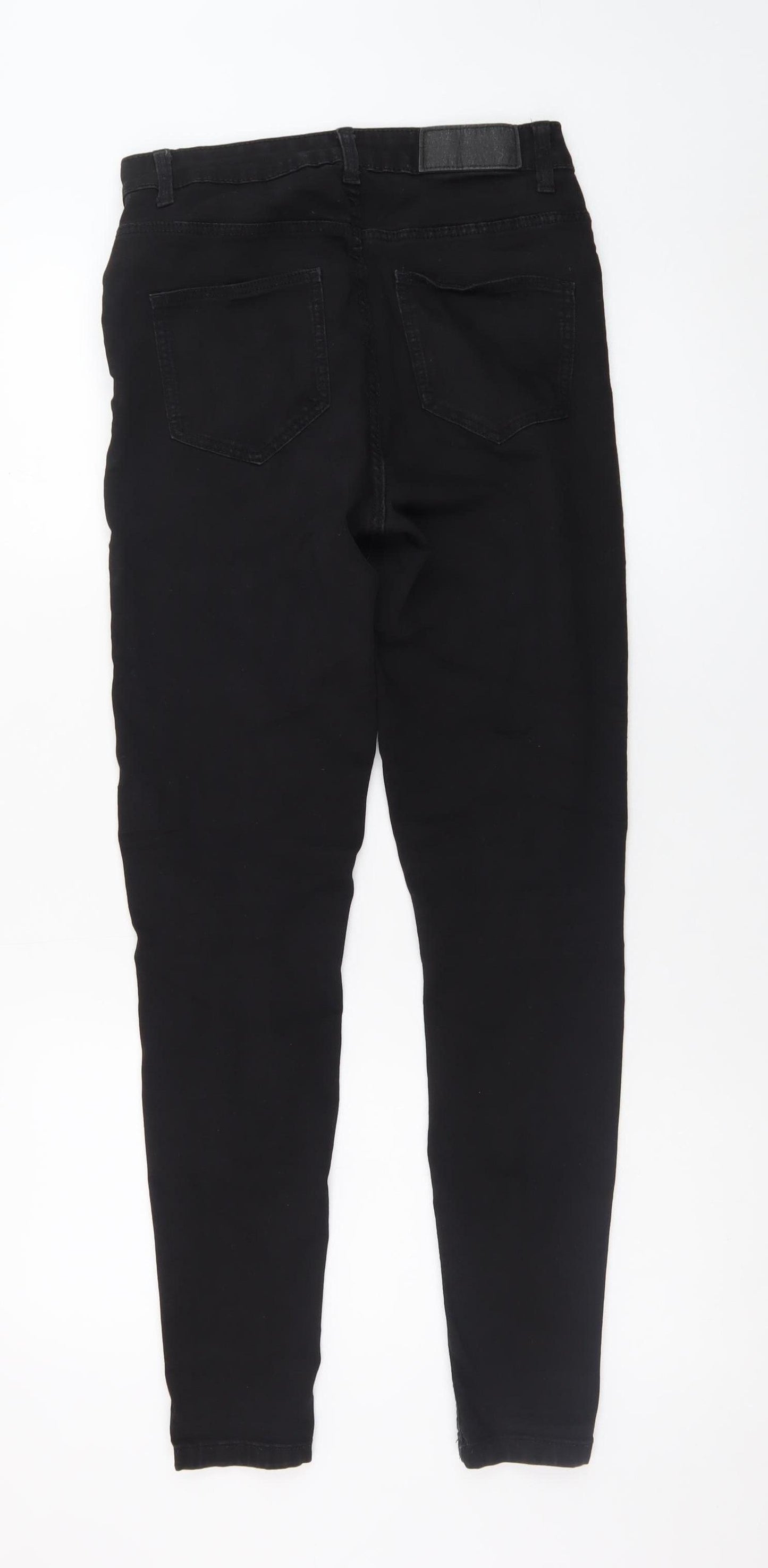 Noisy May Women's Black Skinny Jeans W28 L30 Slim Fit Denim