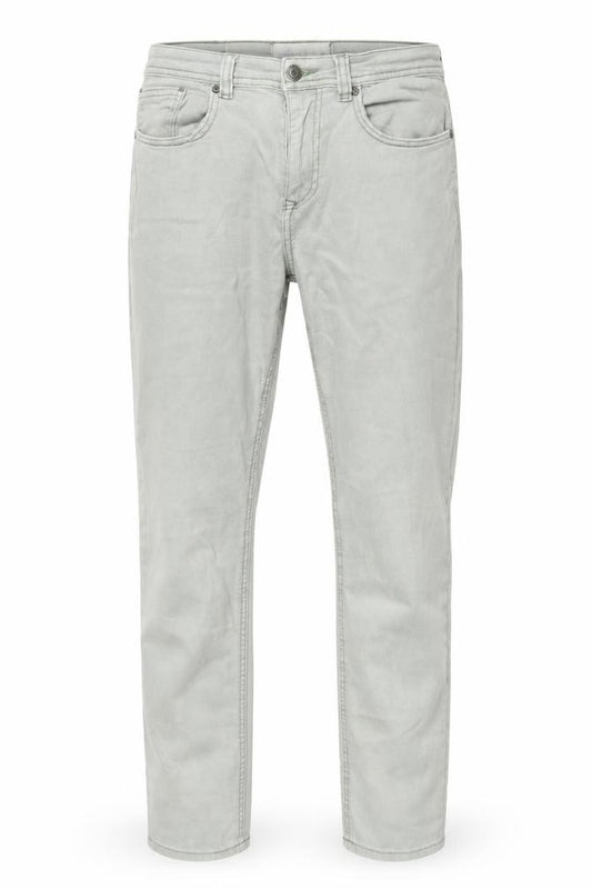 Front view of Springfield men’s grey slim straight jeans w32 m