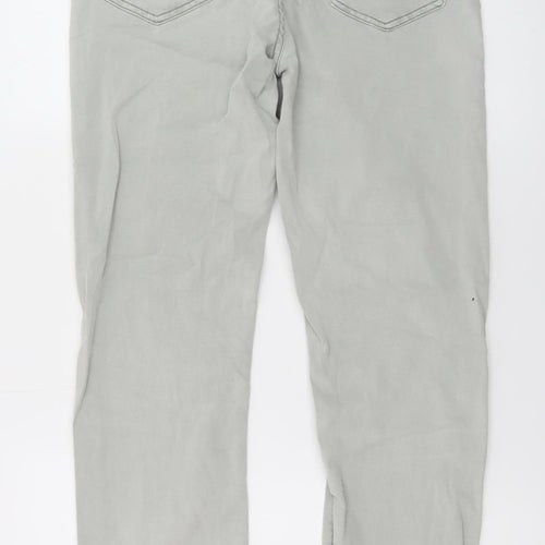 Springfield Mens Grey Slim Straight Jeans W32 M