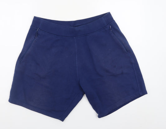 Umbro Men's Blue Sweat Shorts Size L Athletic Fit