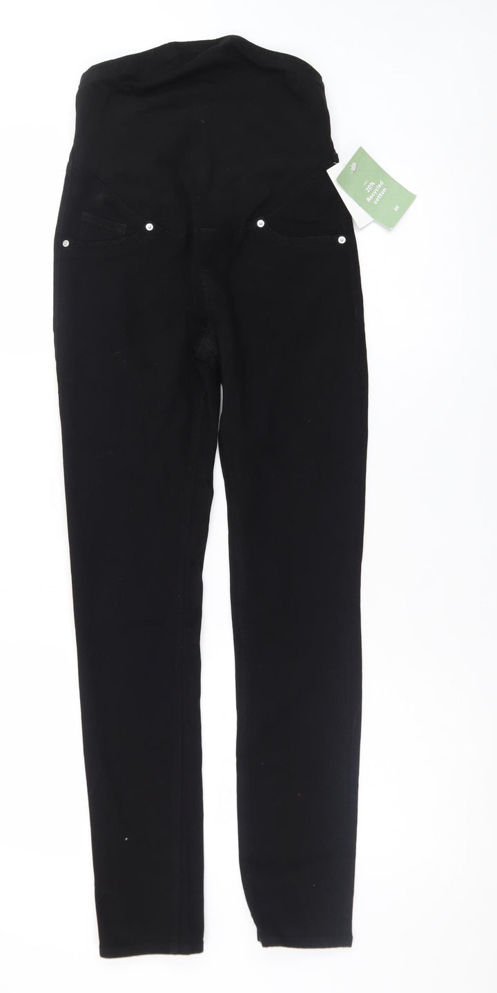 H&M Women’s Black MAMA Skinny High Rise Maternity Jeans XS