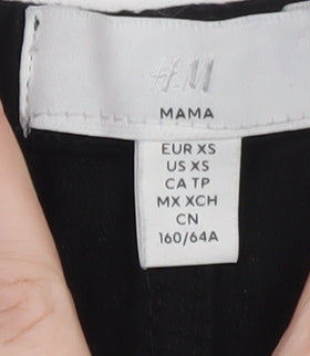 H&M Women’s Black MAMA Skinny High Rise Maternity Jeans XS