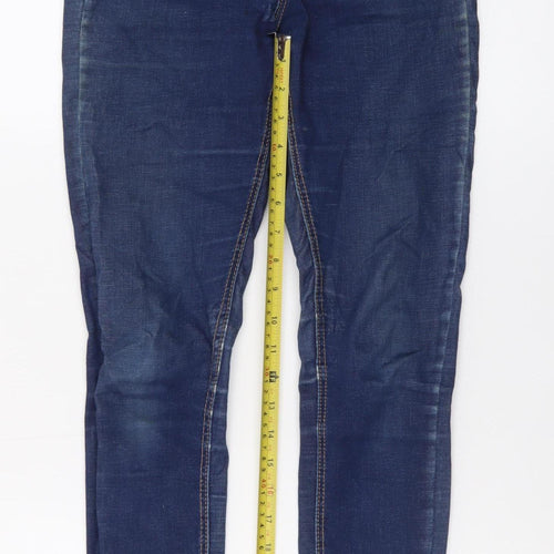 Diesel Womens Blue Skinny Slim Fit Denim Jeans Size 8 UK 27W 30L