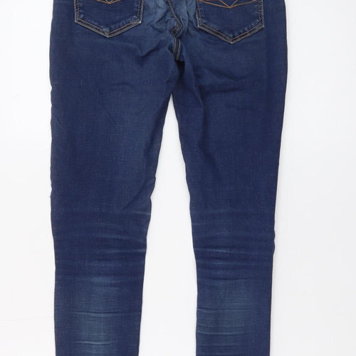 Diesel Womens Blue Skinny Slim Fit Denim Jeans Size 8 UK 27W 30L
