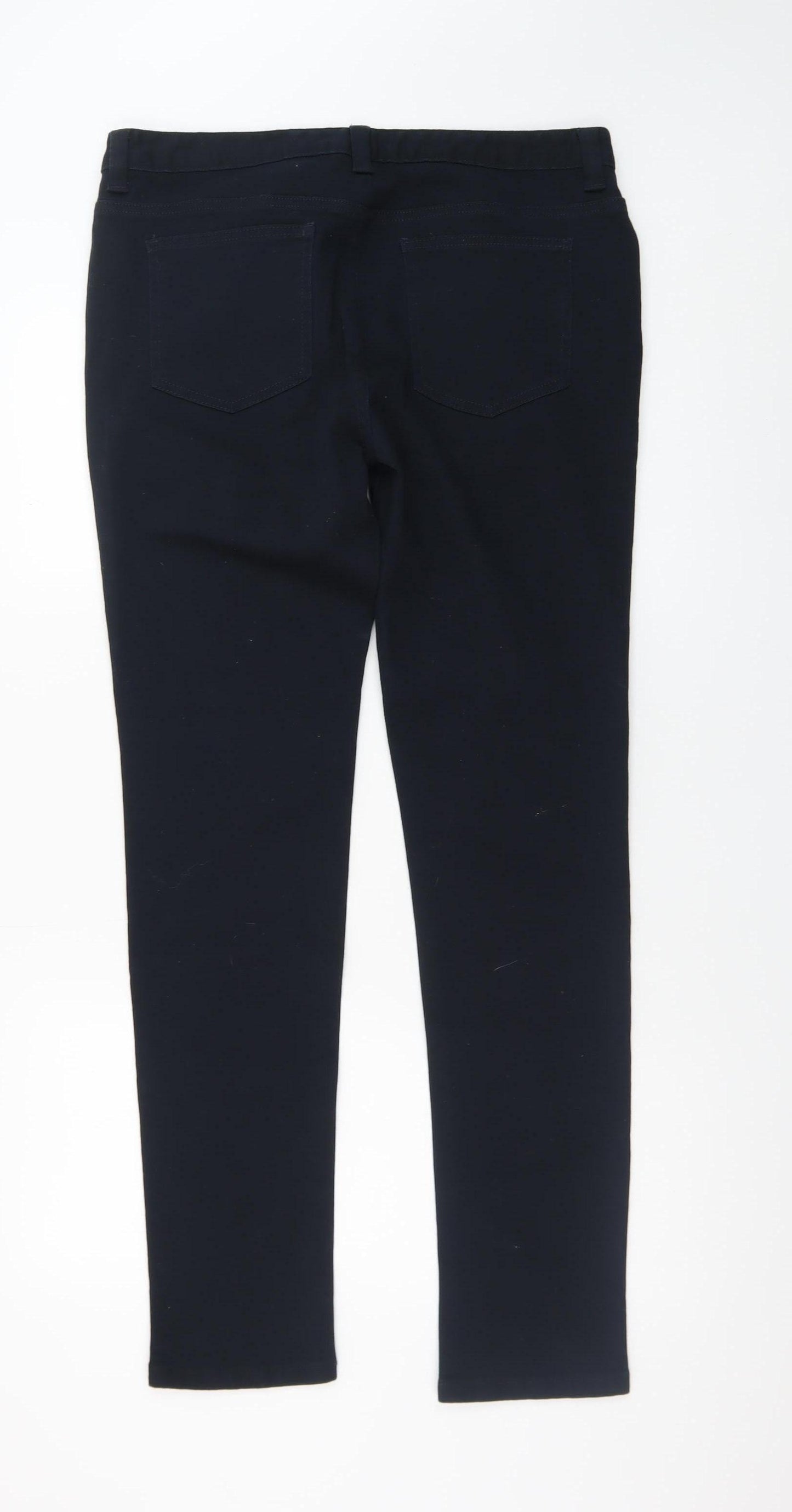 Denim Co. Women's Black Skinny Jeans Size 16 Long 34in