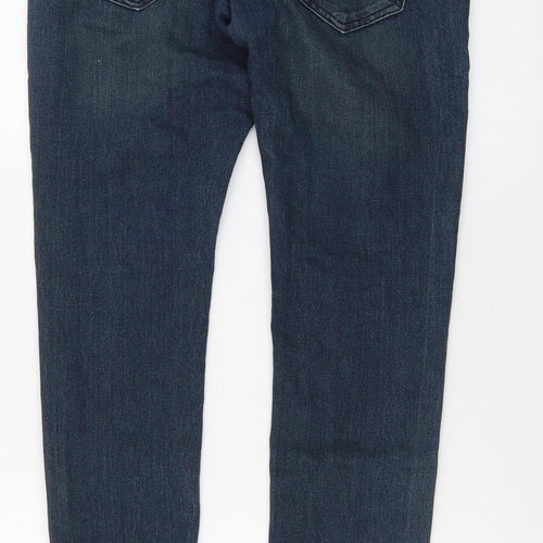 Denim Co. Men's Blue Super Skinny Jeans W34 L32 Denim