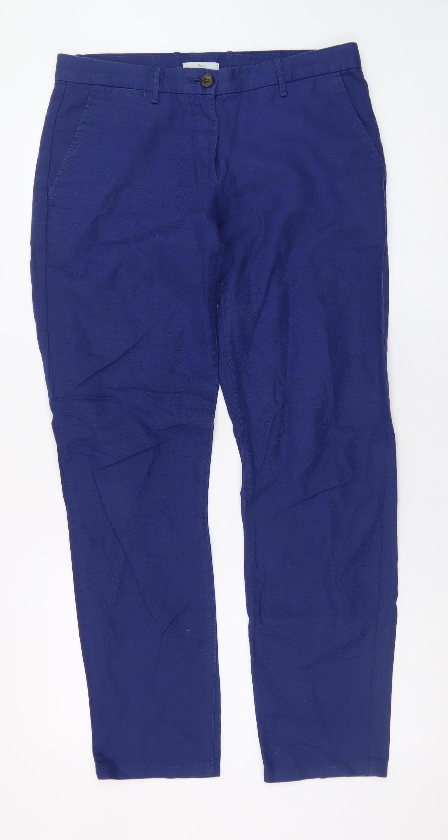 Gap Women's Blue Cotton Straight Leg Jeans Size 6