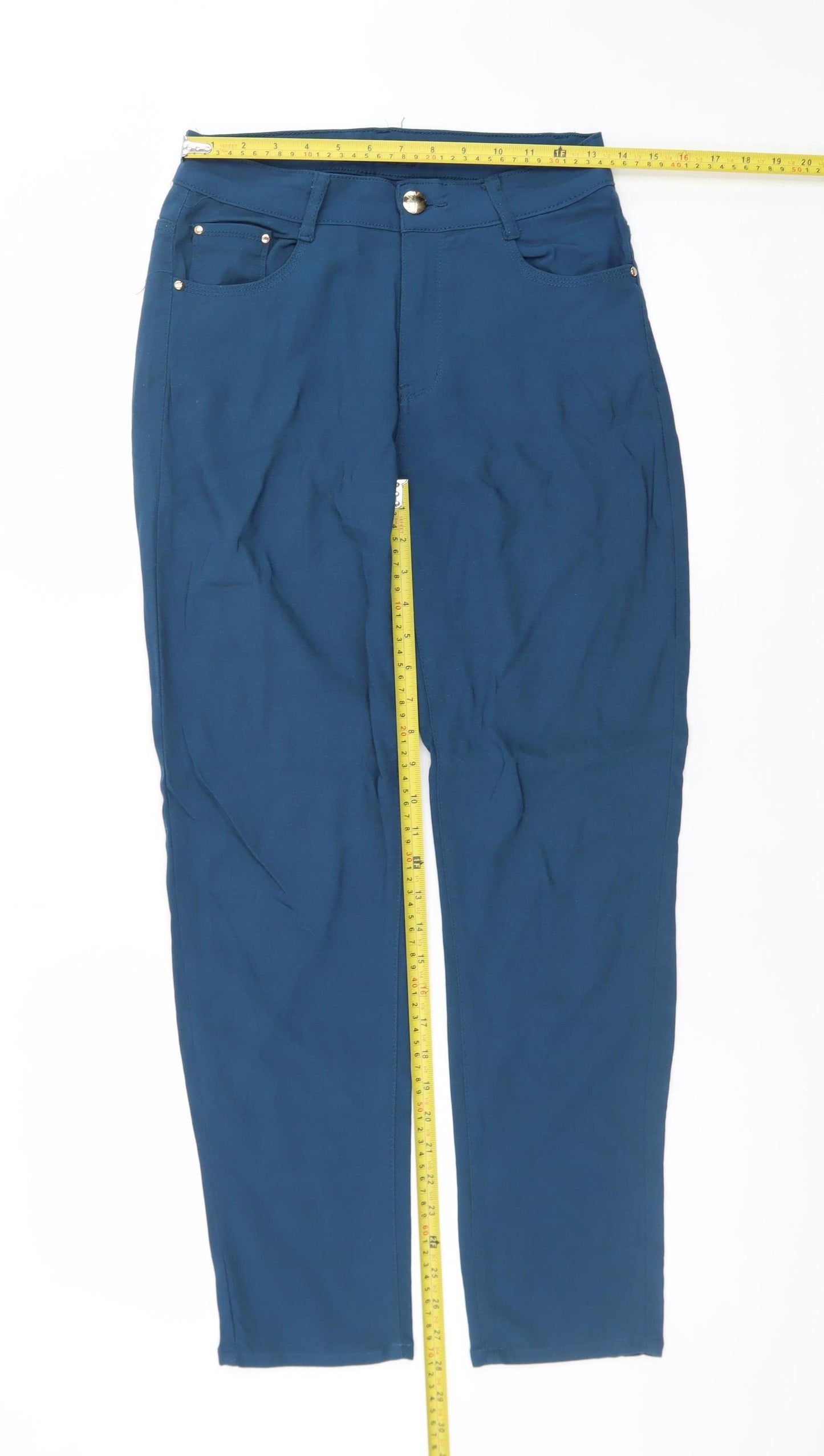 Sunbird Women Blue Size 6 Straight Stretch Jeans