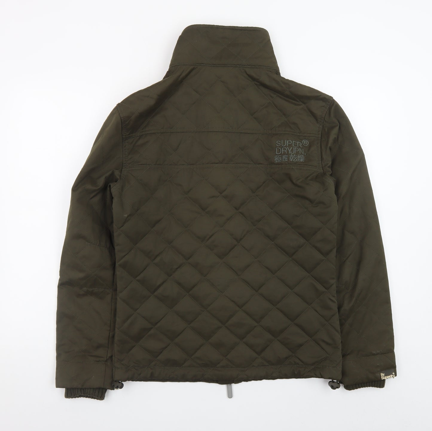 Superdry Men's Green The Windhiker Quilted Windproof Jacket M