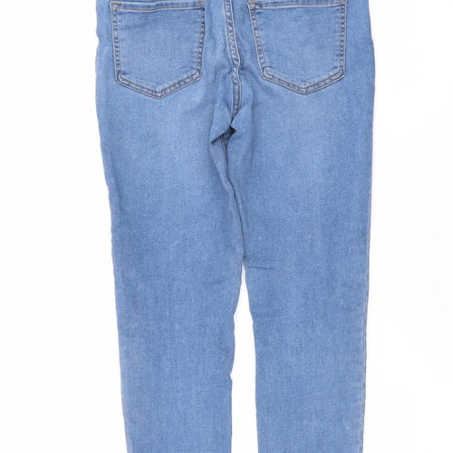 Denim Co. Women's Blue Skinny Stretch Jeans Size 10