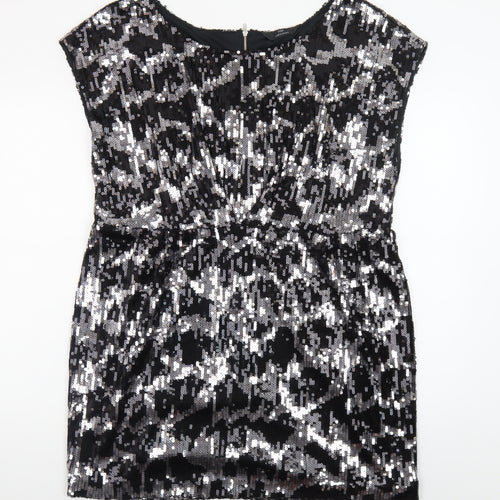 F&F Women’s Black Sequin Bodycon Party Dress Size 20