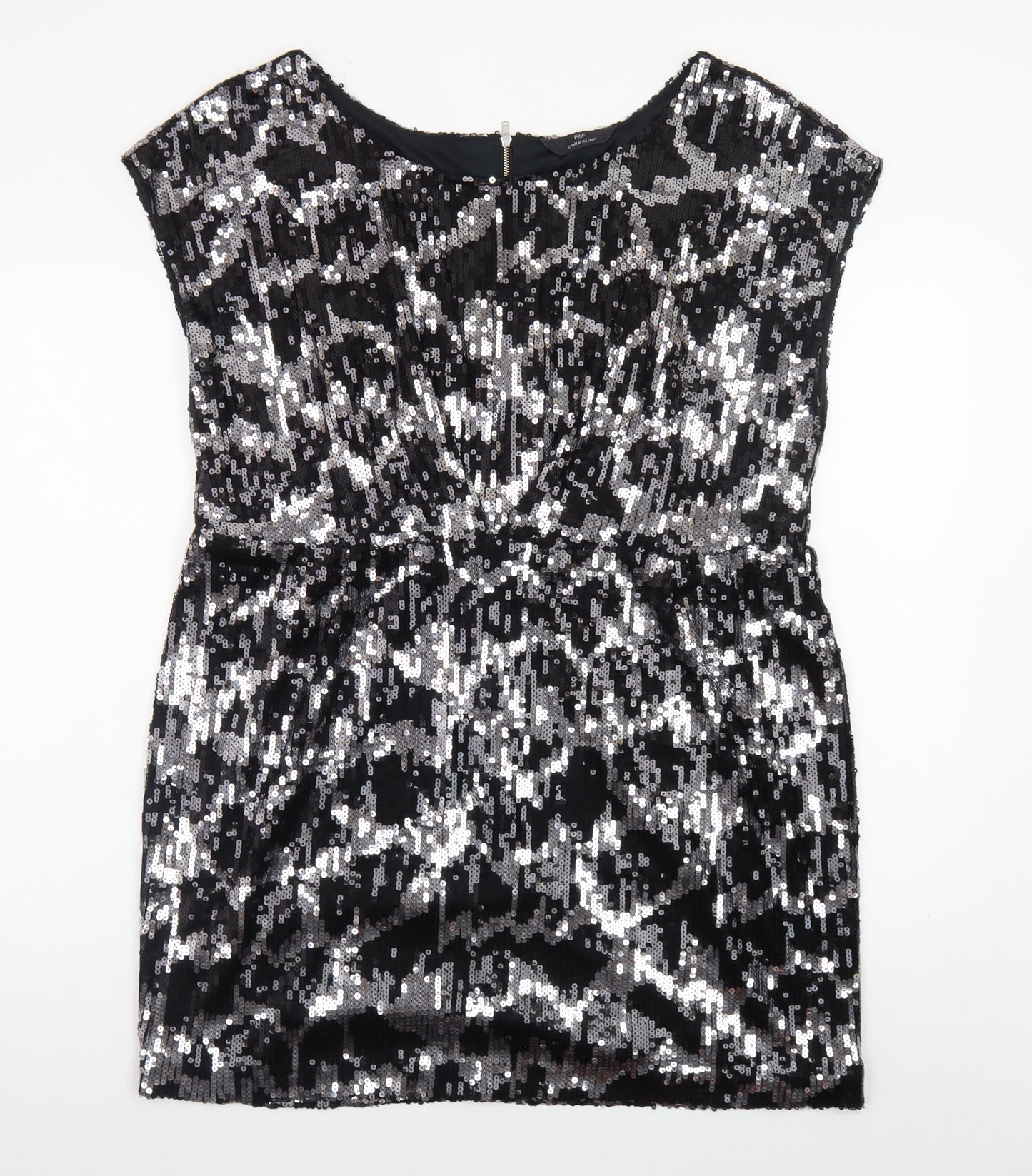 F&F Women’s Black Sequin Bodycon Party Dress Size 20