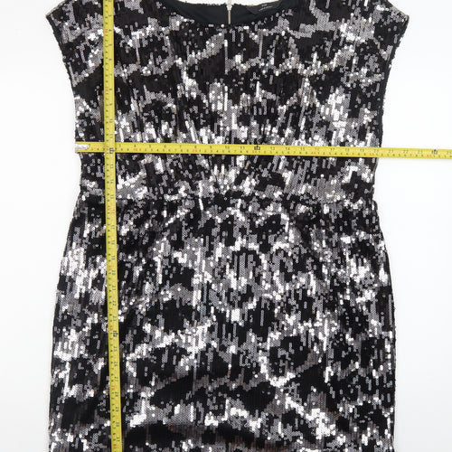 F&F Women’s Black Sequin Bodycon Party Dress Size 20