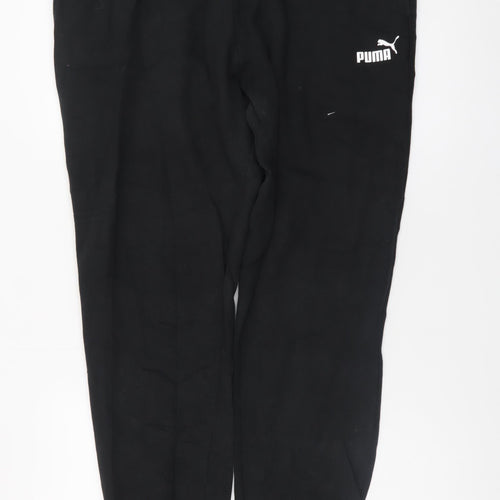 Puma Men’s Black Regular Fit Jogger Trousers 2XL