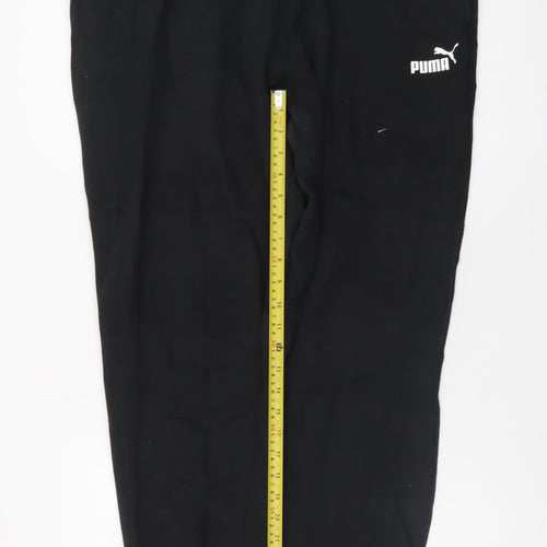Puma Men’s Black Regular Fit Jogger Trousers 2XL