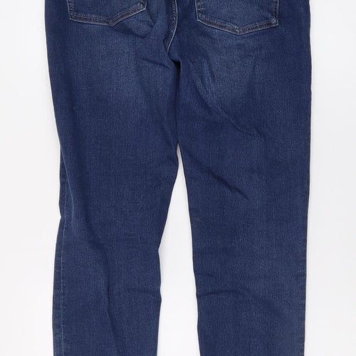 Marks and Spencer Women's Blue Skinny Jeans Size 12 Regular
