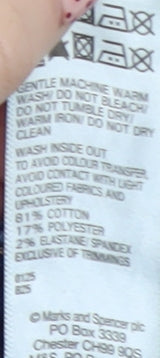 Marks and Spencer Women's Blue Skinny Jeans Size 12 Regular