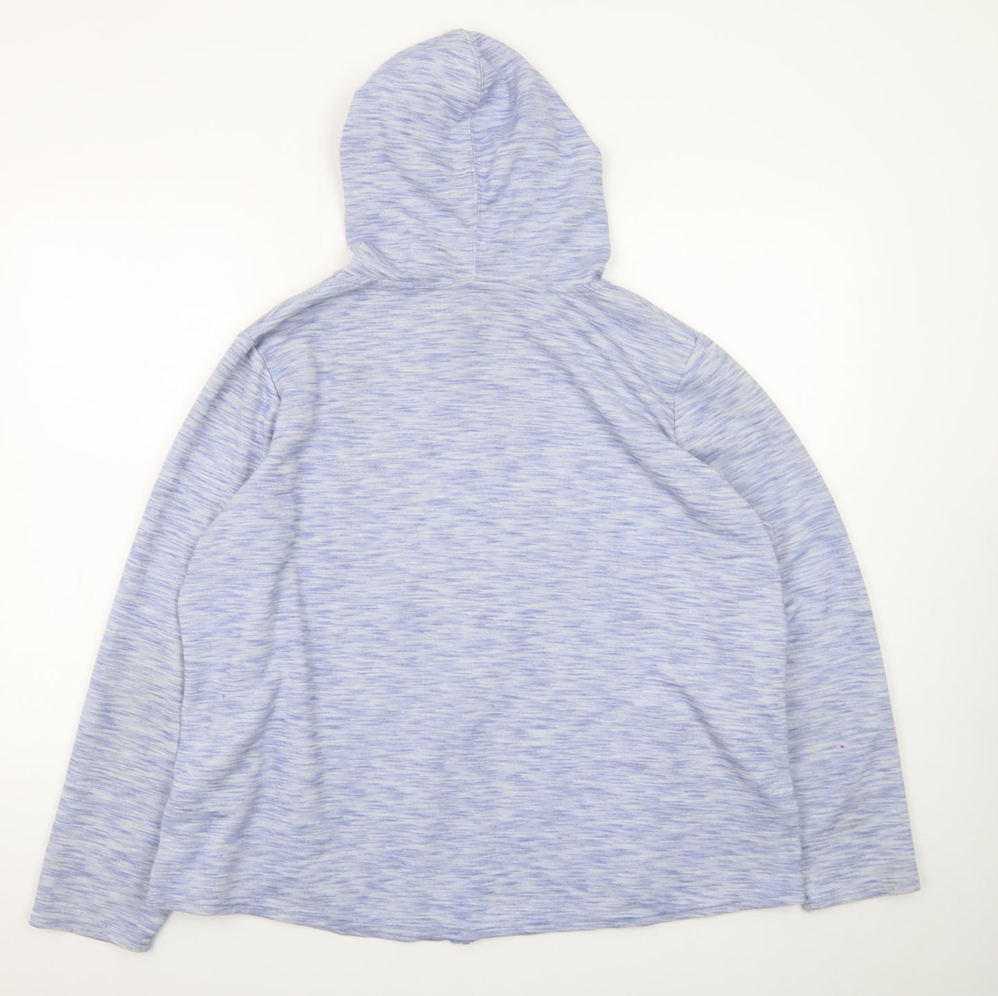 St Bernard for Dunnes Women Blue Full Zip Hoodie XL Polyester Blend
