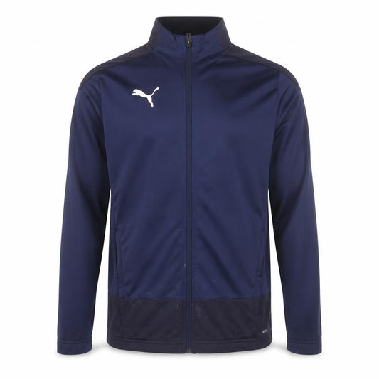 Puma Men's Blue Small Track Jacket DryCell Full Zip Lightweight