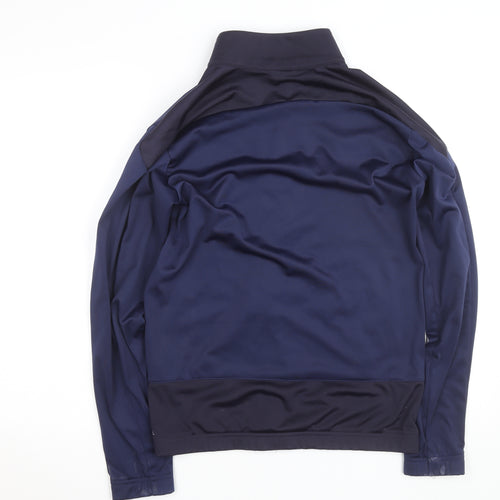 Puma Men's Blue Small Track Jacket DryCell Full Zip Lightweight