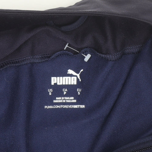 Puma Men's Blue Small Track Jacket DryCell Full Zip Lightweight