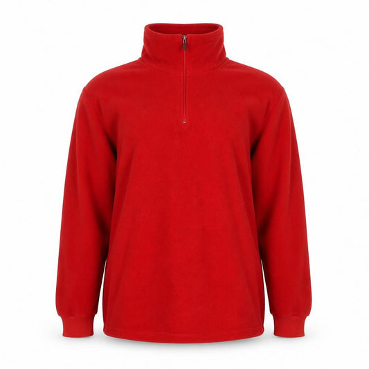 Corte of Florence Women's Red XL Fleece 1/4 Zip Activewear Jacket