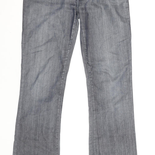 Rock & Republic Men's Grey Bootcut Denim Jeans Size 28