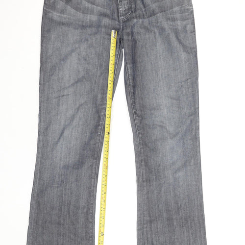 Rock & Republic Men's Grey Bootcut Denim Jeans Size 28