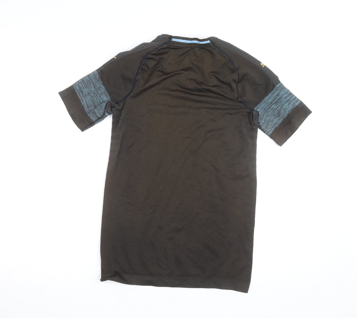 Puma Men’s Black Football Jersey Shirt S Athletic Fit V-Neck