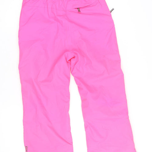 TOG24 Teens Pink Snow Pants Waterproof Insulated Ski Trousers Size 13