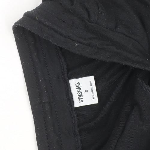Gymshark Men’s Black Slim Fit Jogger Trousers Size S Activewear