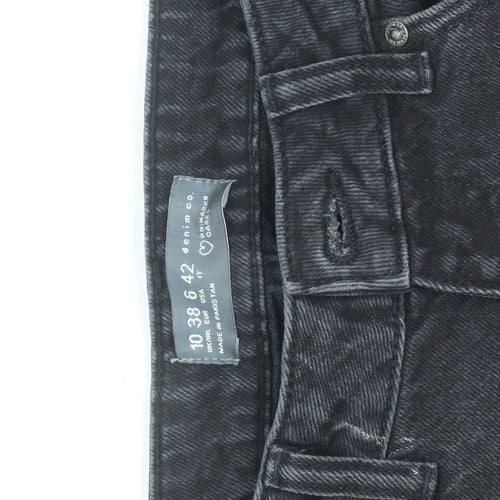 Primark Denim Co. Men's Black Straight Jeans 38W 32L Classic Fit