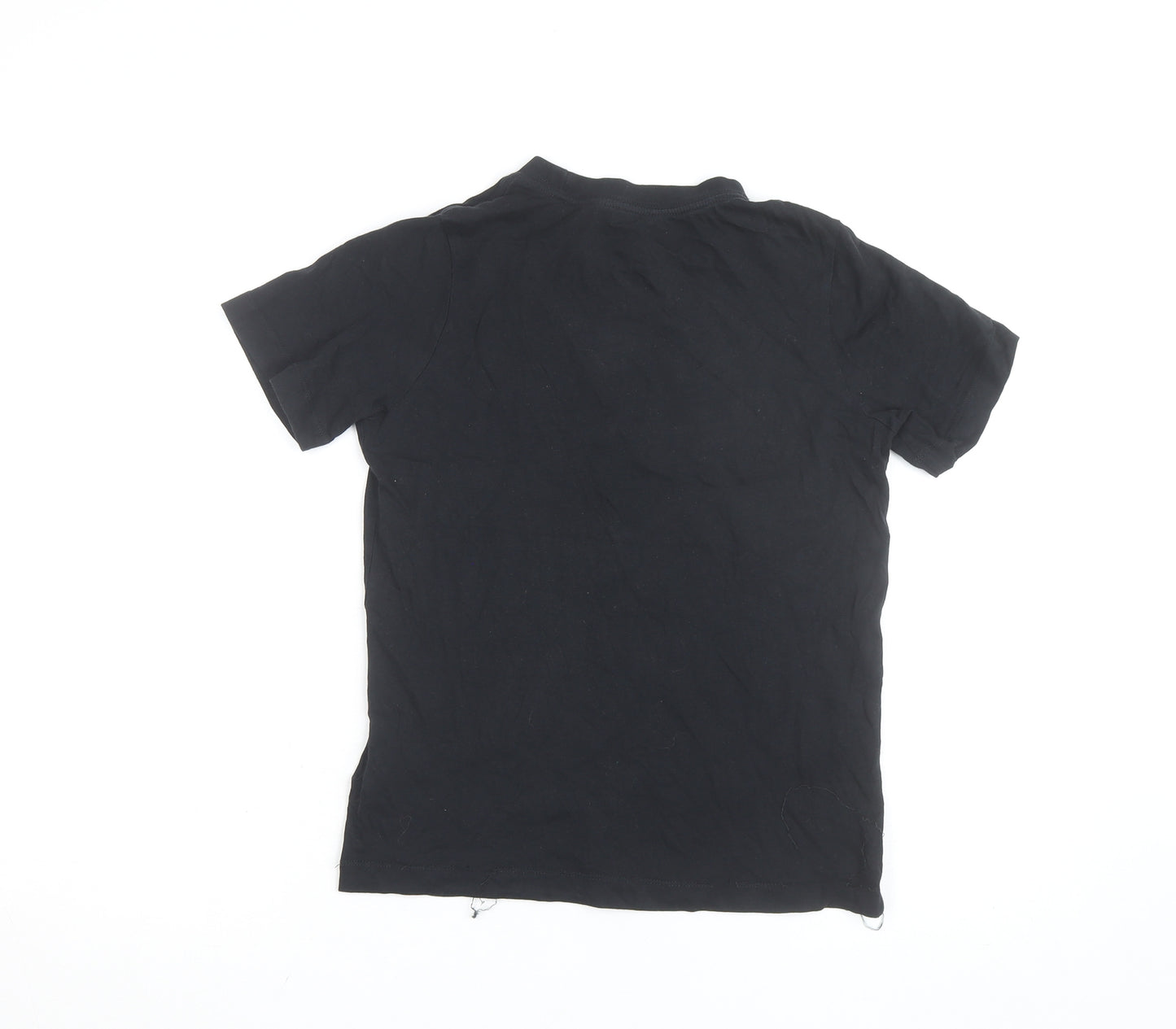 Nike Boys Black Logo T-Shirt Size 10-11 Years Sports Casual Tee