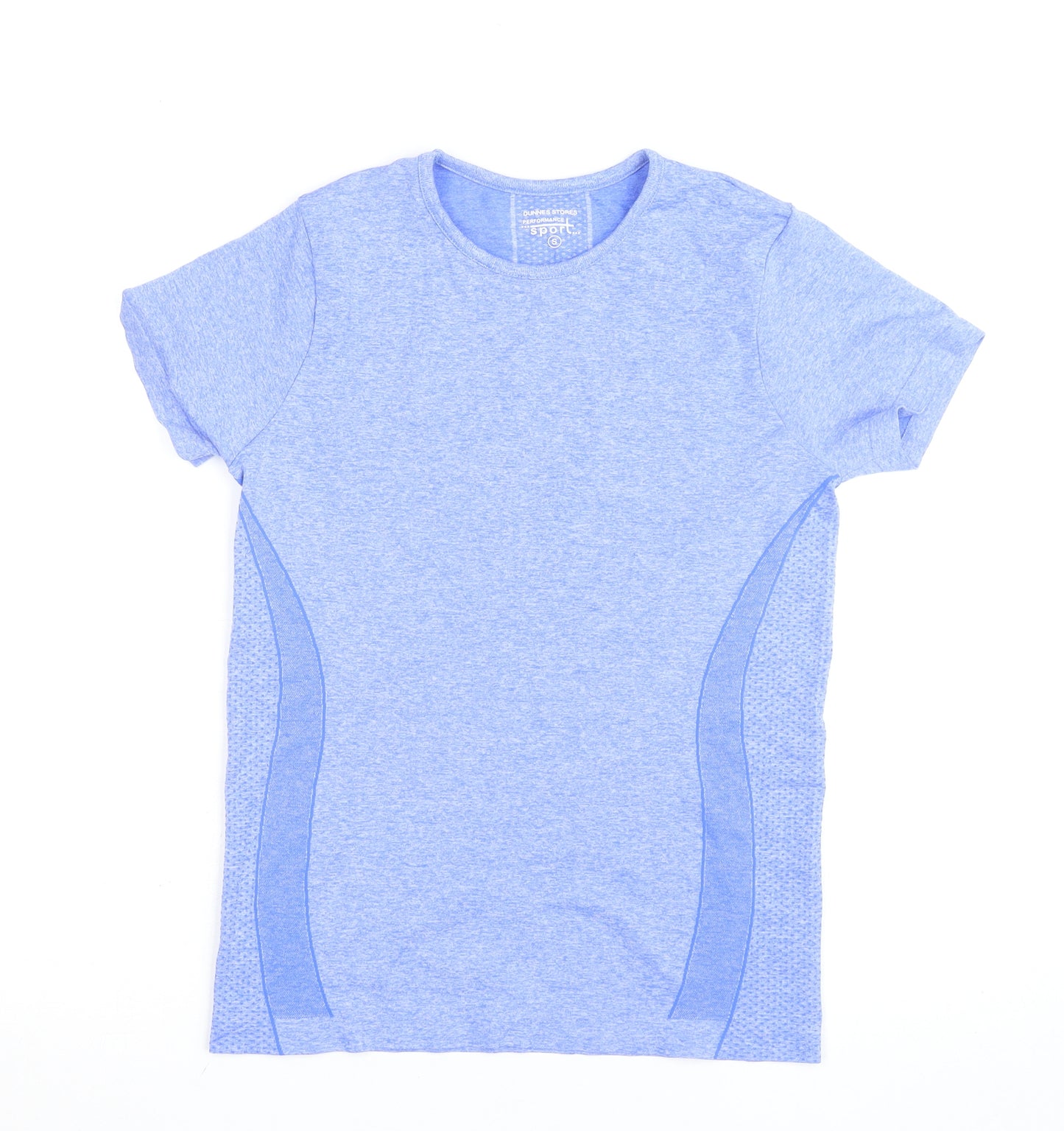 Dunnes Stores Mens Blue Performance Sport T-Shirt Size S