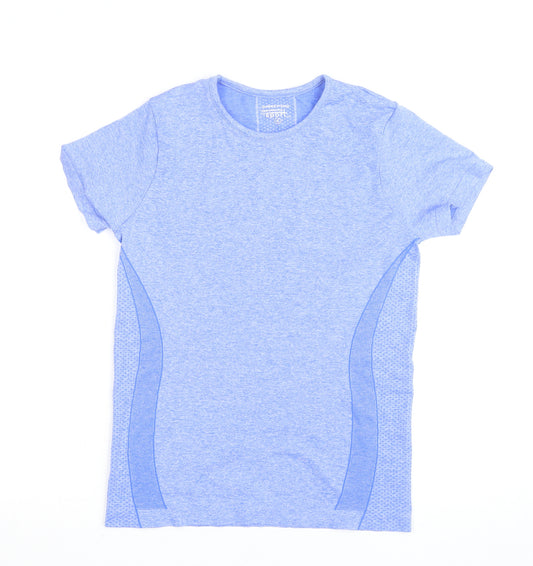 Dunnes Stores Mens Blue Performance Sport T-Shirt Size S