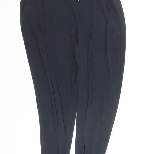 Marks and Spencer Per Una Women’s Black Jersey Tapered Trousers Size 14