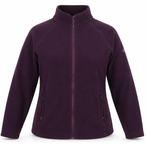 Berghaus Women's Purple Fleece Full Zip Jacket UK 12 Outdoor Hiking