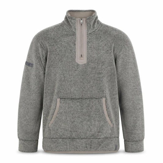 Next Men's Grey Fleece 1/4 Zip Active Jacket Size M Regular Fit