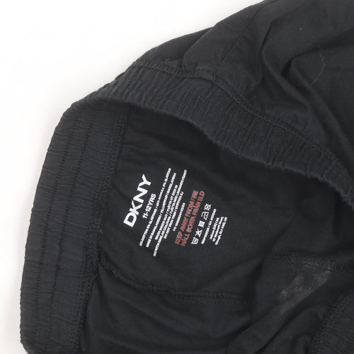 DKNY Teens Black Jogger Sweatpants Size 12 Cotton Blend
