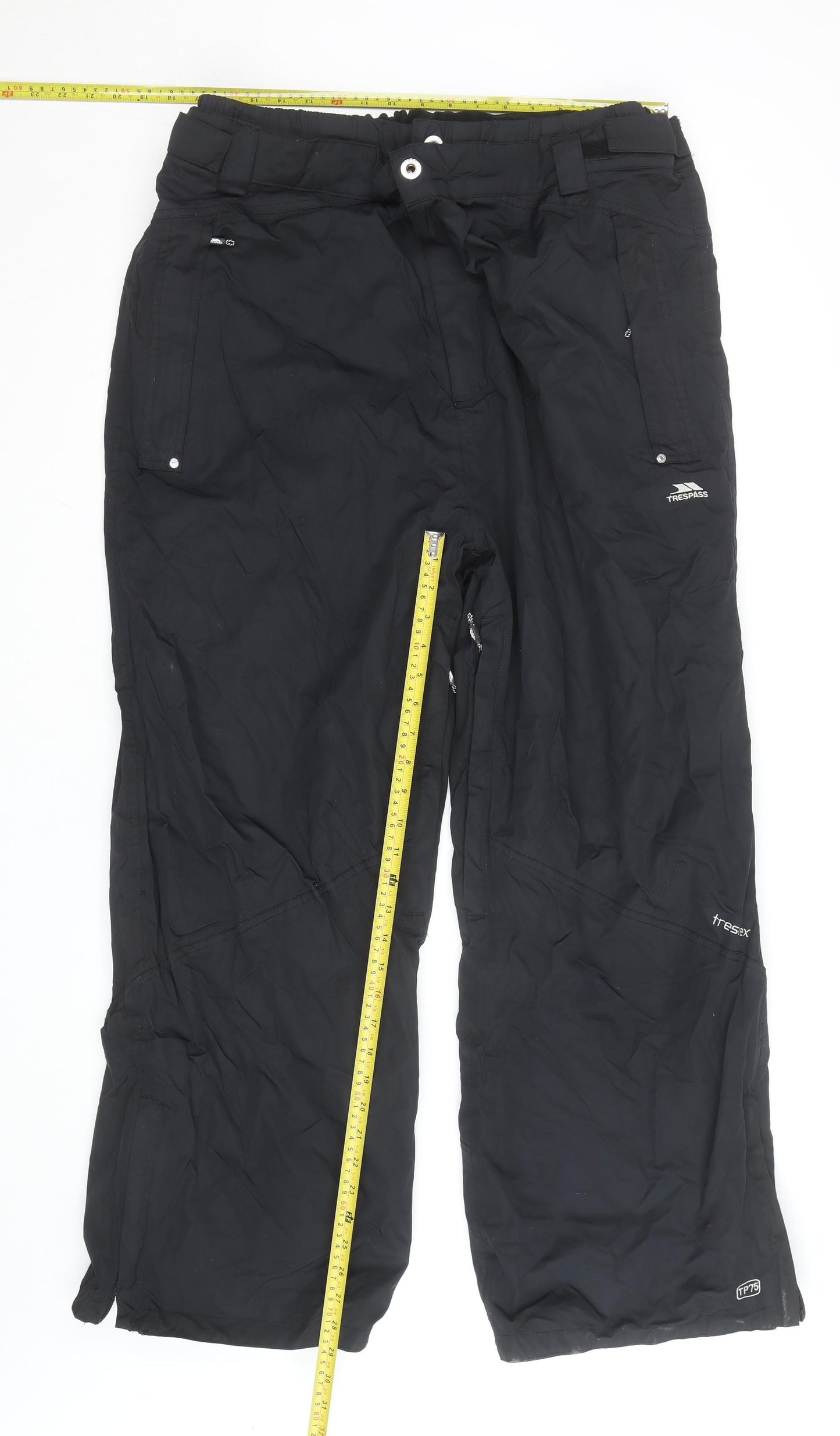 Trespass Men's Black 2XL Waterproof Insulated Snow Pants