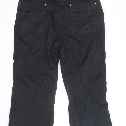 Trespass Men's Black 2XL Waterproof Insulated Snow Pants