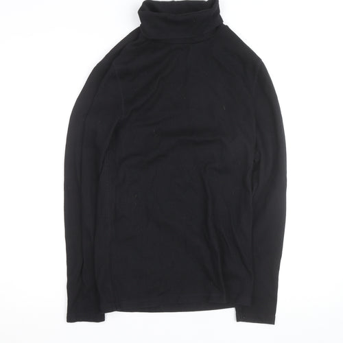 River Island Women’s Black Roll Neck Slim Fit Jumper XS