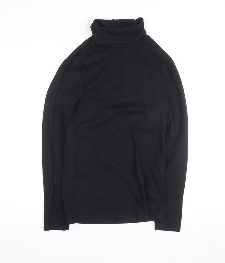 River Island Women’s Black Roll Neck Slim Fit Jumper XS